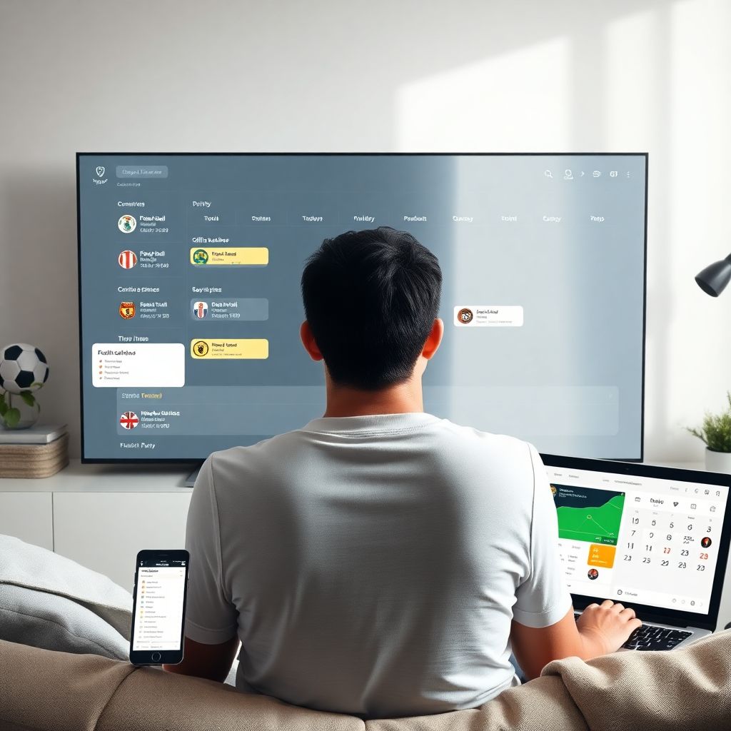 Расписание матчей и прямых трансляций — простой календарь для фанатов