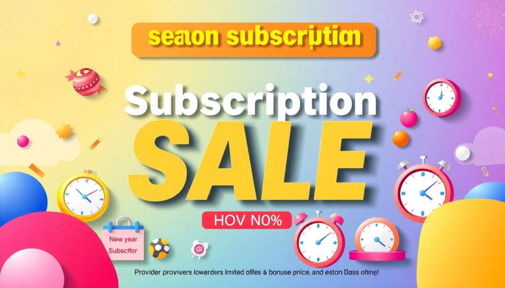 Распродажи и промокоды на подписки смотрим на старте сезона - иллюстрация