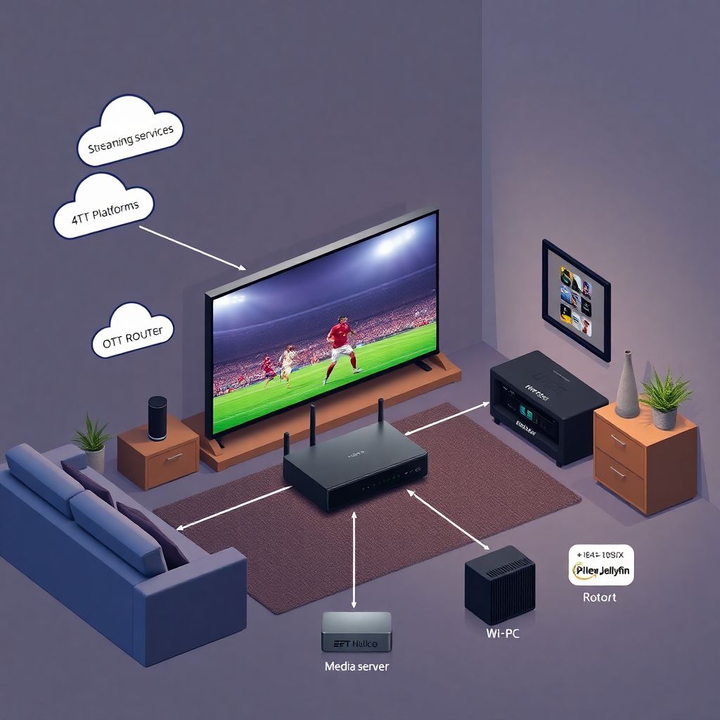 Как организовать личный медиарид для комфортного просмотра футбольных матчей