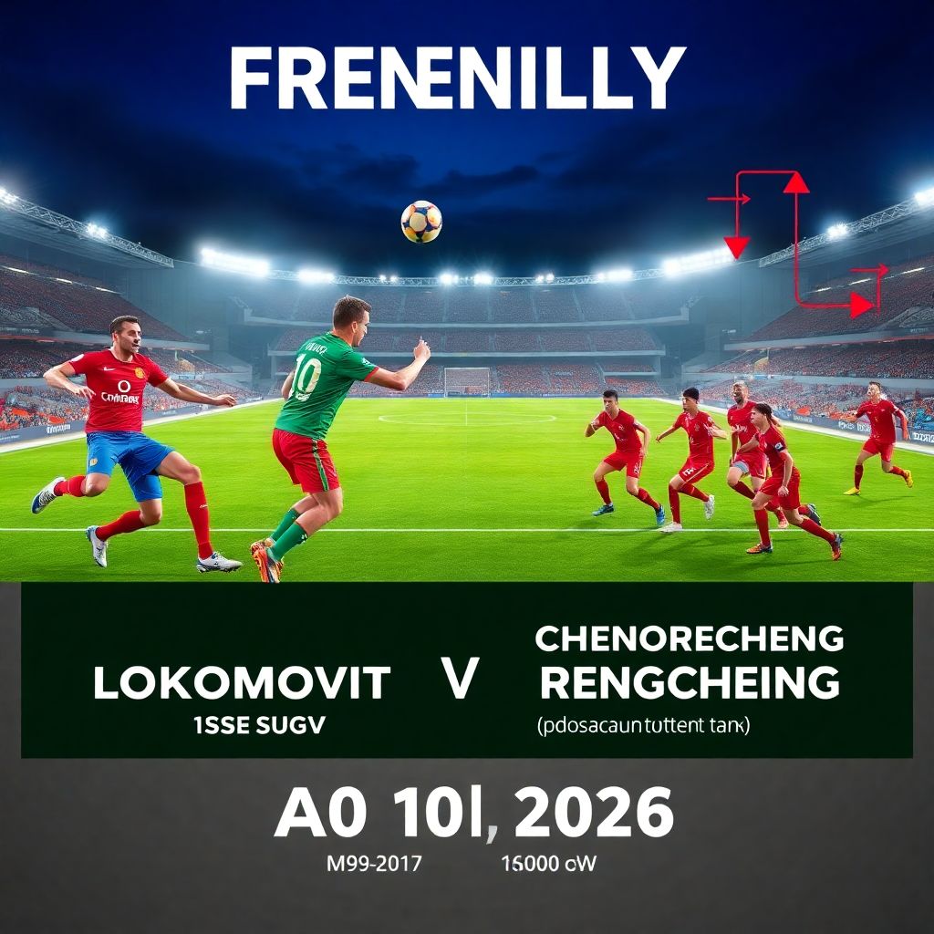 Локомотив М — Чэнду Жунчэн: прямая трансляция онлайн 20 января 2026