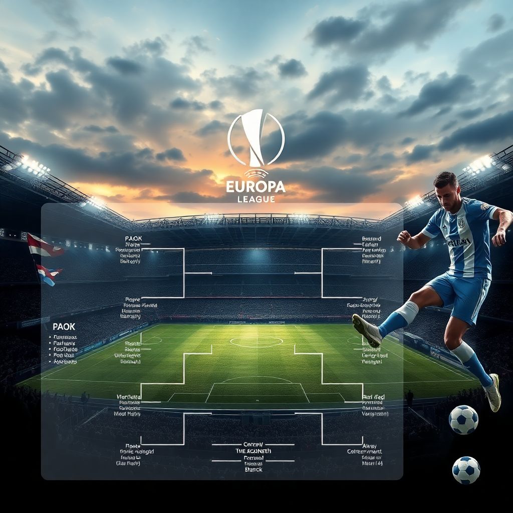 Жеребьевка плей-офф Лиги Европы: расклад сил, шансы ПАОК и российских клубов