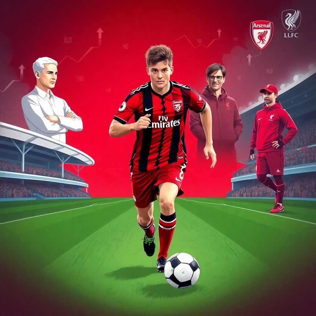 Арсенал и Ливерпуль вступили в трансферную борьбу за талант Эли Крупи